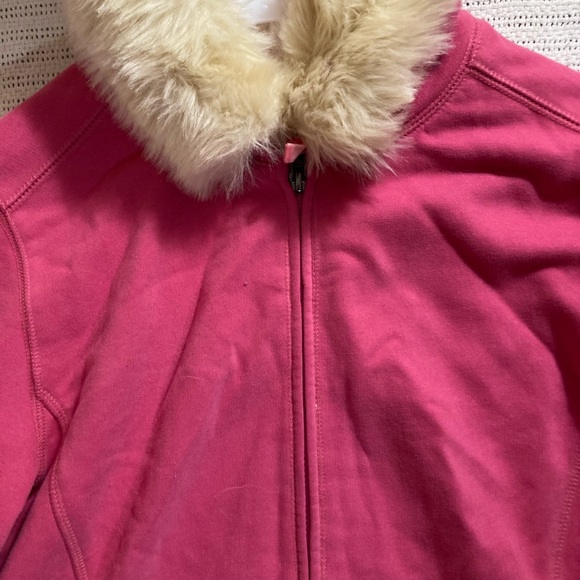 Pink L.L. Bean Sherpa Lined Hoodie - Picture 5 of 16